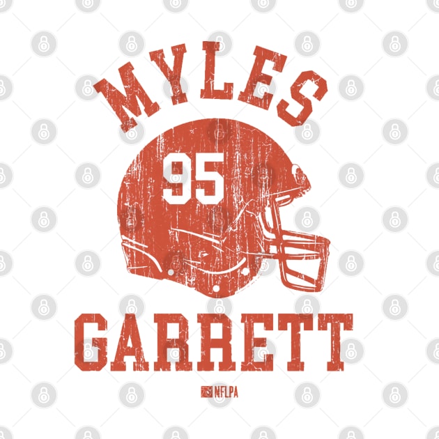 Myles Garrett Cleveland Helmet Font by TodosRigatSot