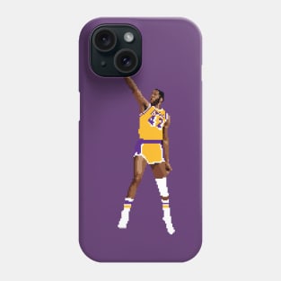 James Worthy Pixel Layup Phone Case