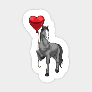 Horse Heart Balloon Magnet