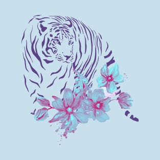 floral tiger T-Shirt