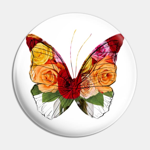 Butterflower Pin by Primar