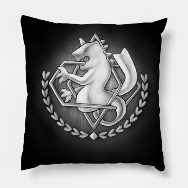 Remember - Silver Watch - FMA Edward Memento Pillow by BlancaVidal