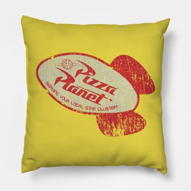 Pizza Planet 1995 Pillow by JCD666