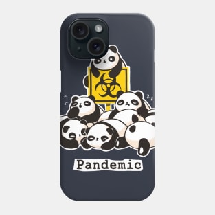 Funny Panda Pun - Pandemic 2020 - Social Distancing Phone Case