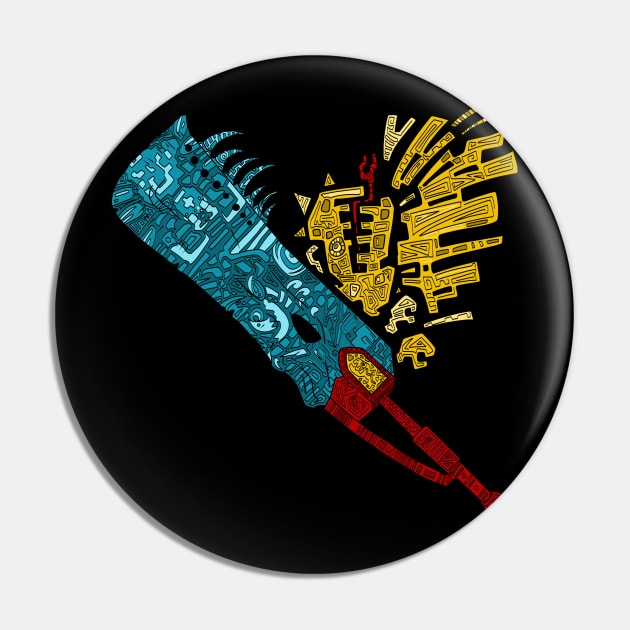 Monster Hunter Great Sword Pin by paintchips