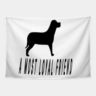 a most loyal freind Tapestry