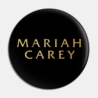 Mariah  Carey logo Pin