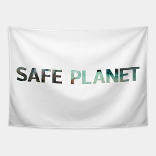 Safe Planet Tapestry