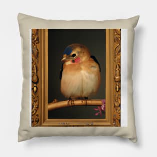 Birds in paintings Pillow