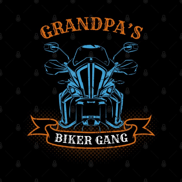 Grandpa's Biker Gang Father's Day by DwiRetnoArt99