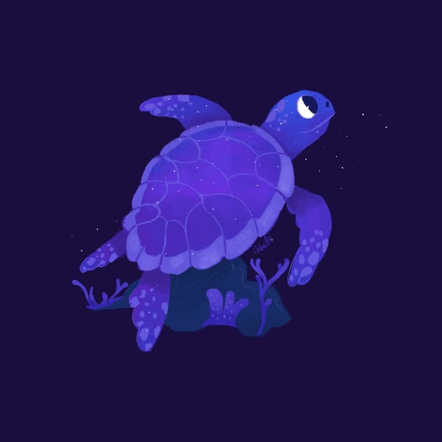 Space Turtle by Khatii