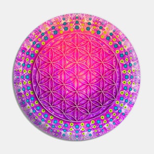 Flower Of Life Pin