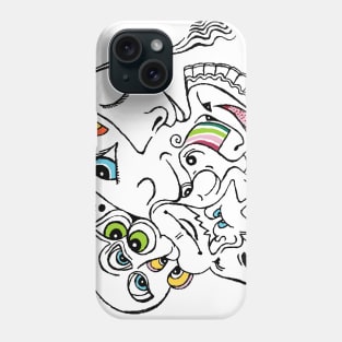 doodleflow 8 Phone Case