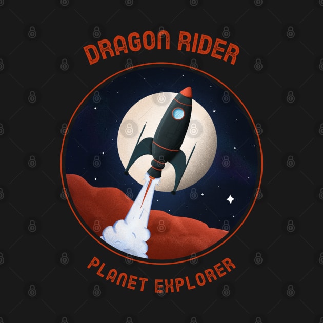 Dragon Rider - Planet explorer by All About Nerds