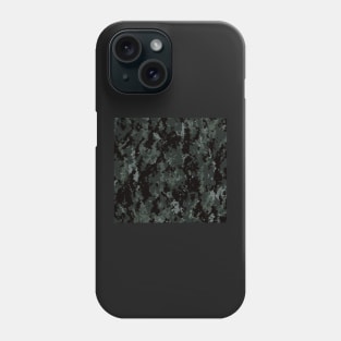 Urban Camouflage black Phone Case
