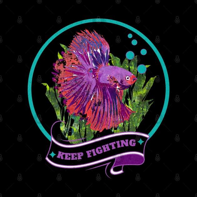 Keep Fighting Betta Fish by Gina's Pet Store