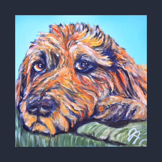 Labradoodle by Jeneralarts