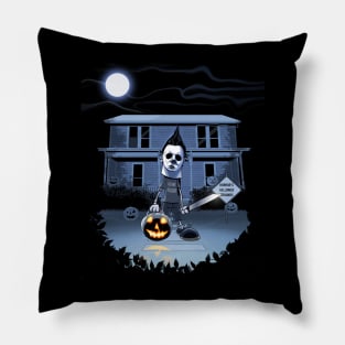 Horror's Hallowed Grounds Sean The Shape Pillow