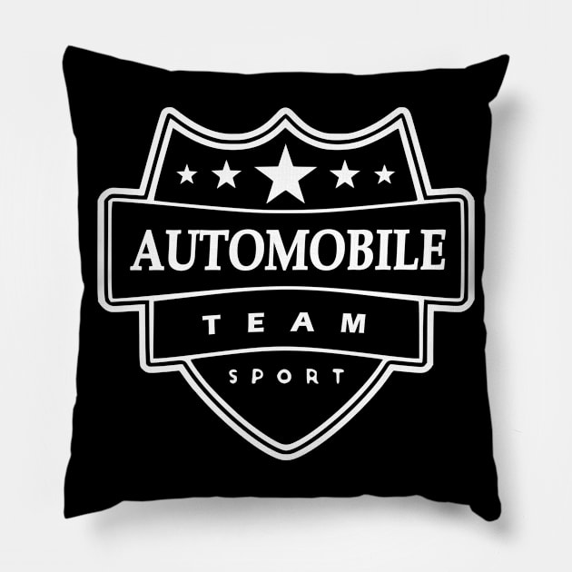 Automobile Pillow by Hastag Pos