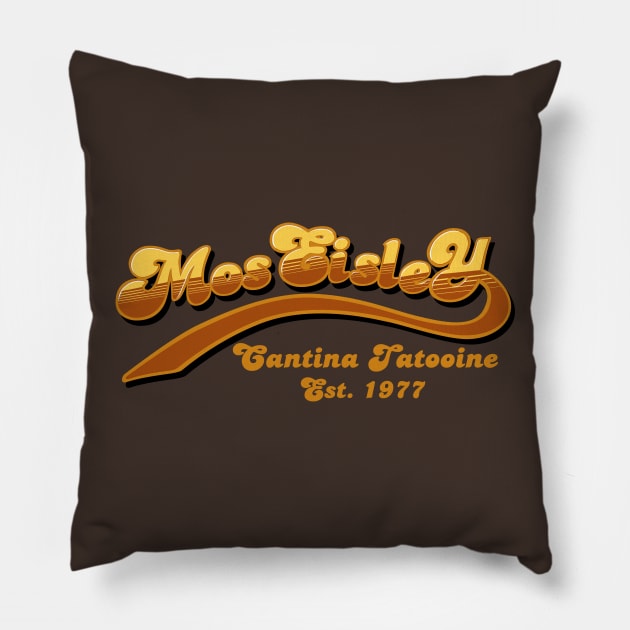 Mos Eisley Cantina (Cheers) Pillow by Melonseta