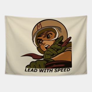 Lead with speed Tapestry