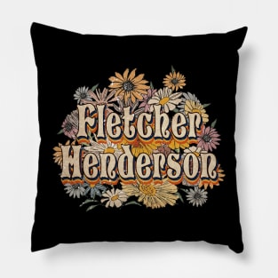 Personalized Henderson Name Birthday Fletcher 70s 80s 90s Styles Pillow