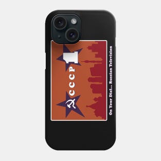 CCCP1 Russian Television (Box) Phone Case