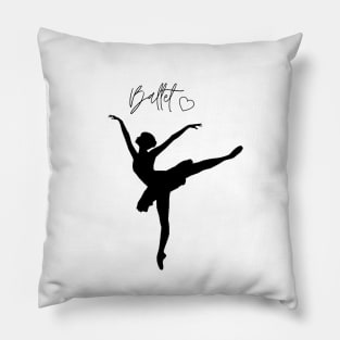 Bailarina de ballet Pillow