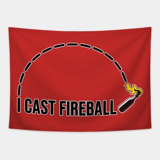 I CAST FIREBALL Tapestry