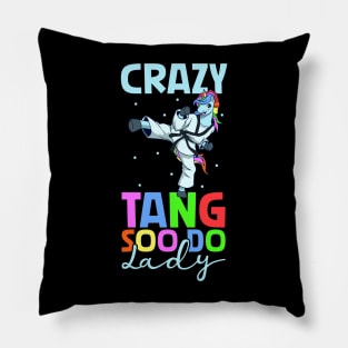 Unicorn - Crazy Tang Soo Do Lady Pillow