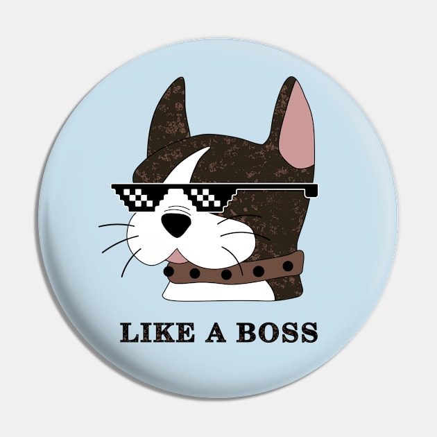 Like a boss terrier Pin by LizaAdler