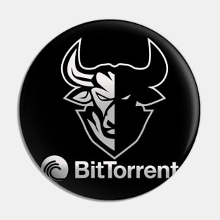 Bittorrent  Crypto coin Crytopcurrency Pin