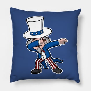 Uncle Sam 4th of July Parade Independence Day Party Celebration Pillow