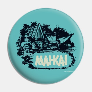Vintage Retro Mai Kai Tiki Bar Pin