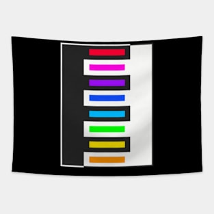 Abstract Stripes Tapestry