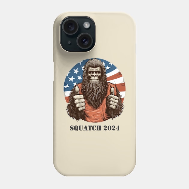 Squatch 2024 Phone Case by Jason's Finery