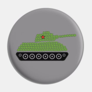 Soviet army tank T-34 Pin