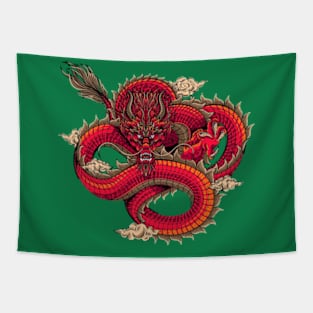 Red Dragon Tapestry