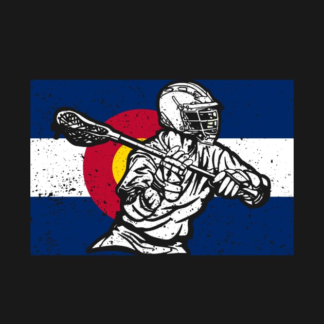 Lacrosse Colorado Flag by Marcell Autry