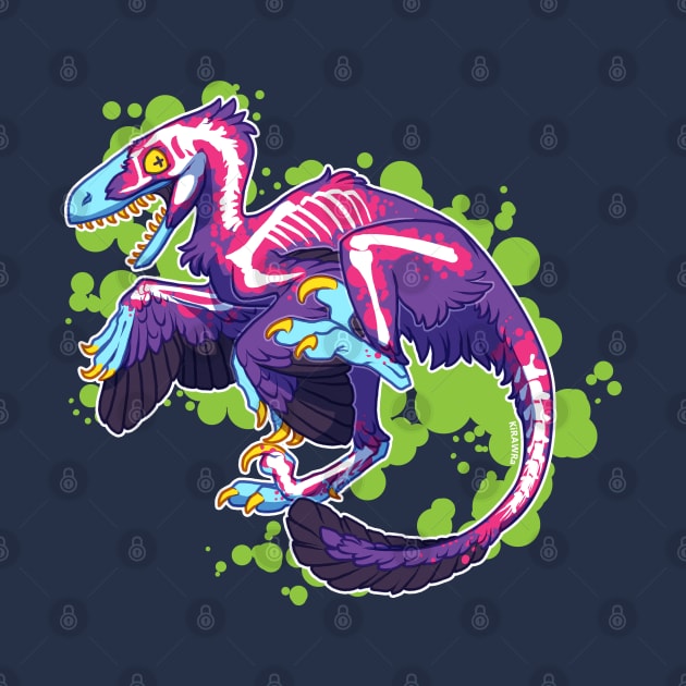 Radioactive Velociraptor by KiRAWRa