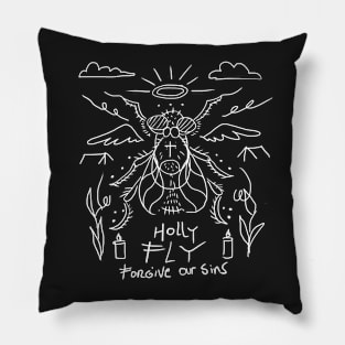 Holly Fly Pillow
