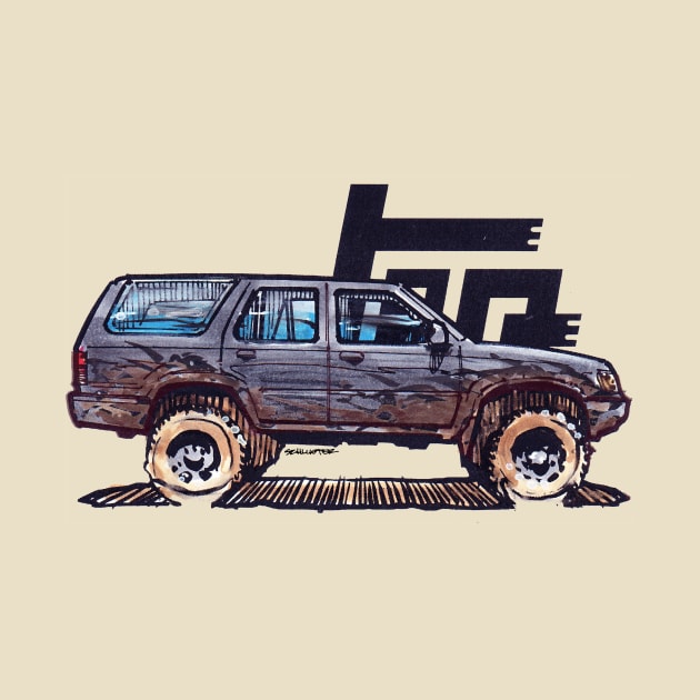 2nd Gen 4Runner TRD - Midnight by robert1117