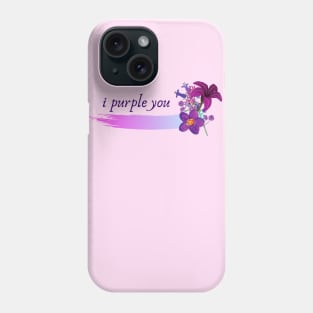 purple love Phone Case