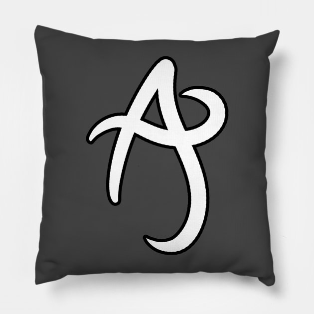 'A' logo Pillow by AnthonyAcc