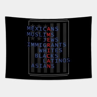 Immigrants All American Shirt Reform Tapestry