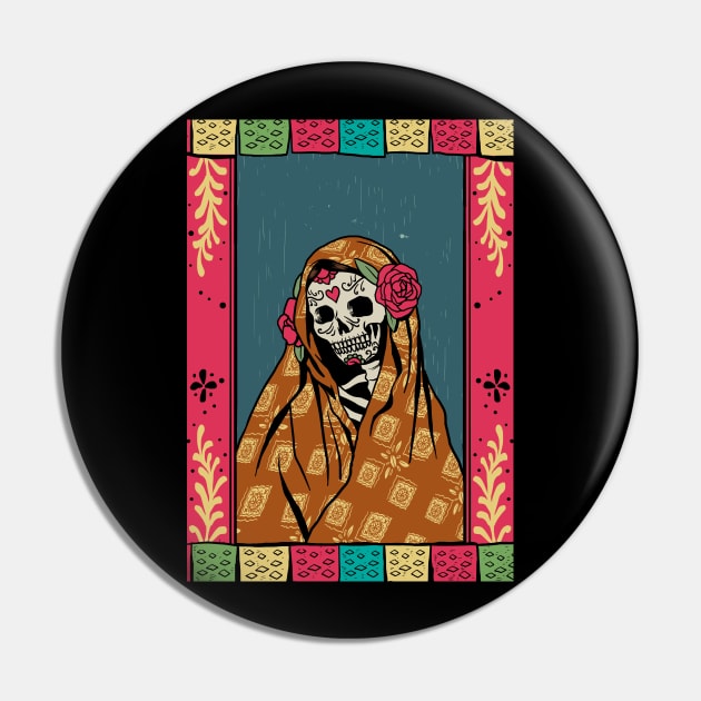 Day Of The Dead - The Virgin Pin by MCAL Tees