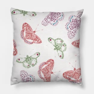 Butterflies in Spring Pillow