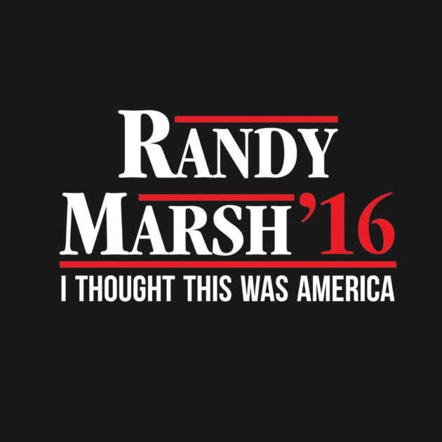 Randy Marsh 2016 President Election Shirt by Beezee