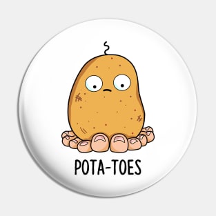 Potatoes Cute Potato With Toes Pun Pin
