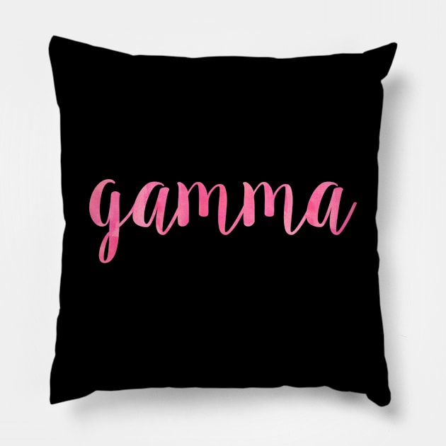 Pink Gamma Pillow by lolosenese